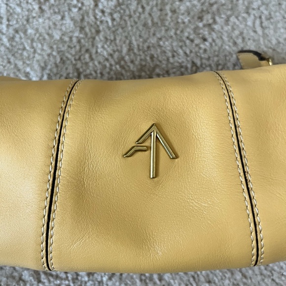 Manu Atelier Mini Cylinder Should Bag in Yellow - never worn - Picture 6 of 9